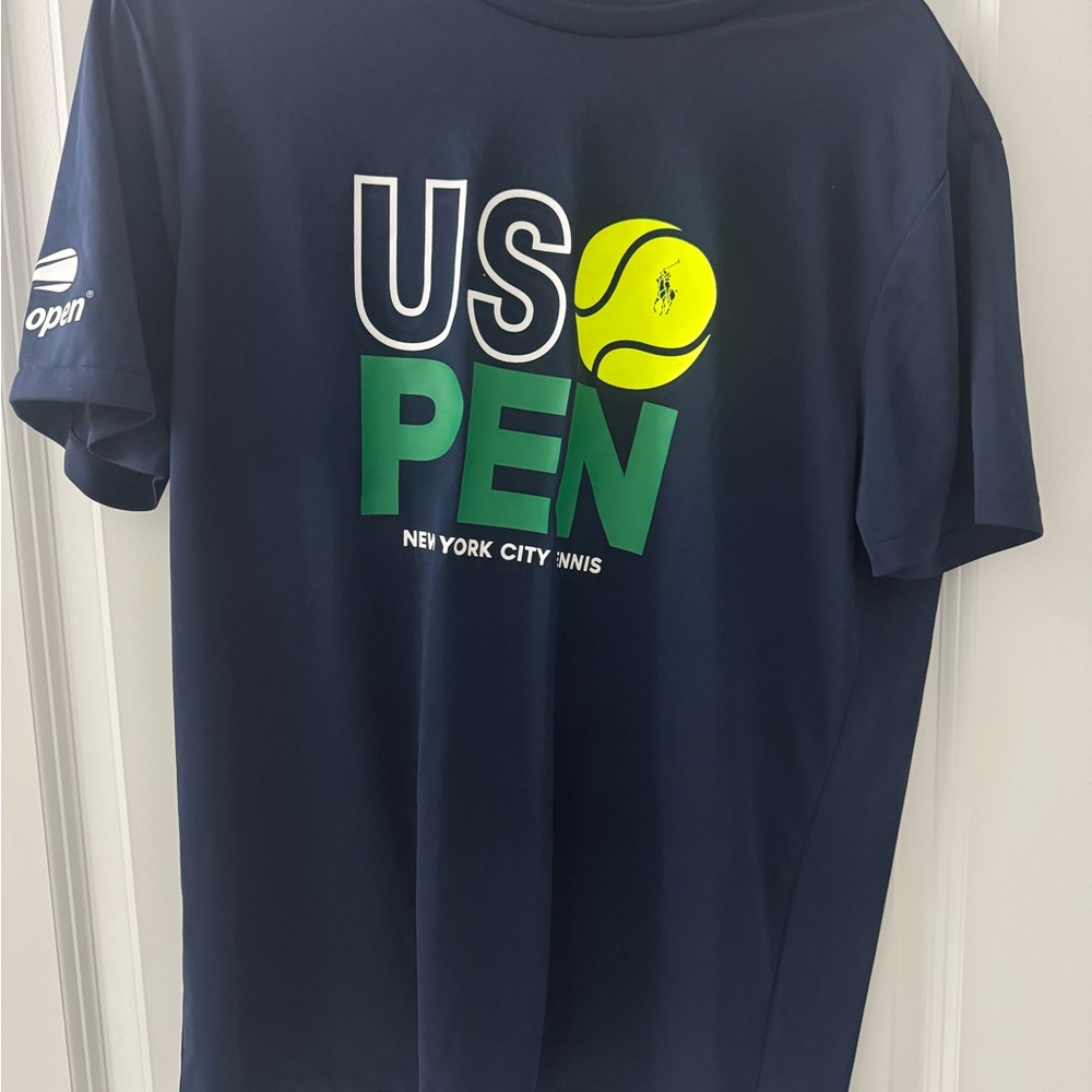 Ralph Lauren Navy US Open Tennis Tee